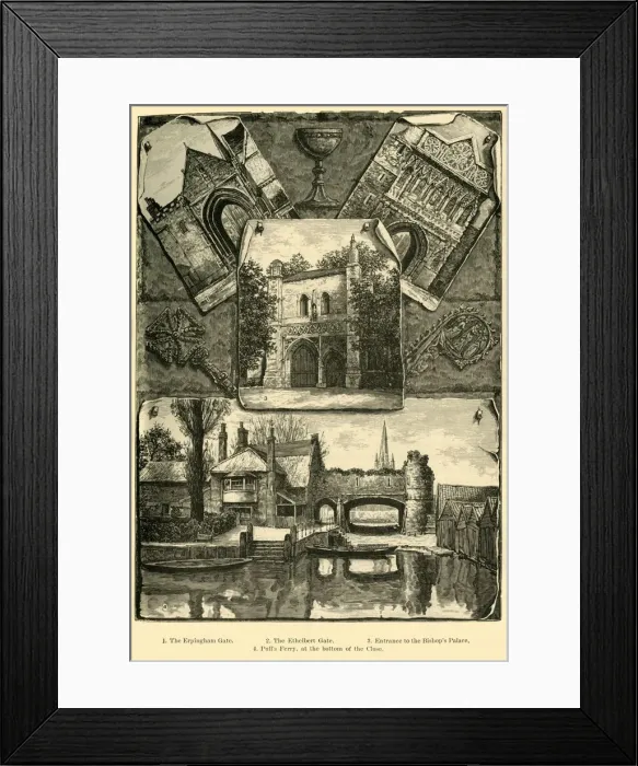 Framed Print : Norwich, 1898. Creator: Unknown Framed Print : Norwich, 1898. Creator: Unknown
