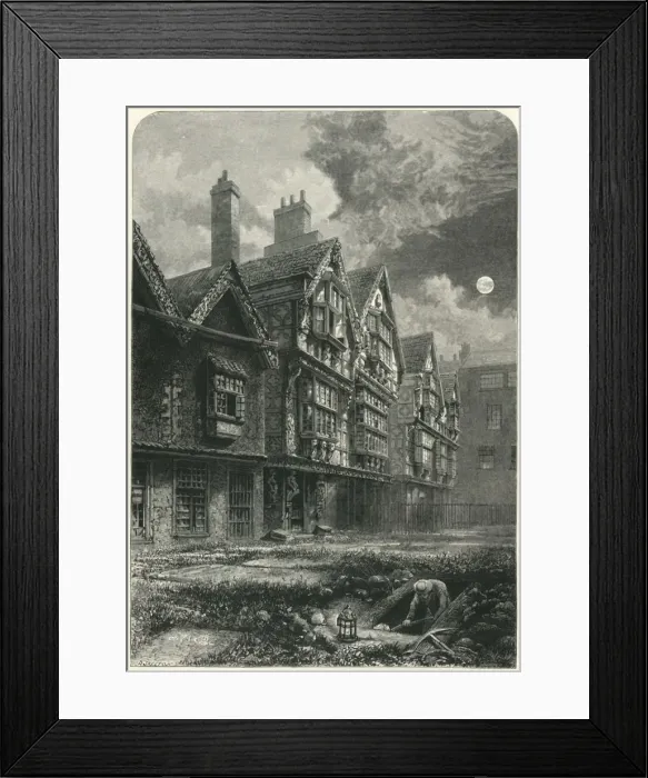 Framed Print : St. Peters Hospital, Bristol, c1870 Framed Print : St. Peters Hospital, Bristol, c1870
