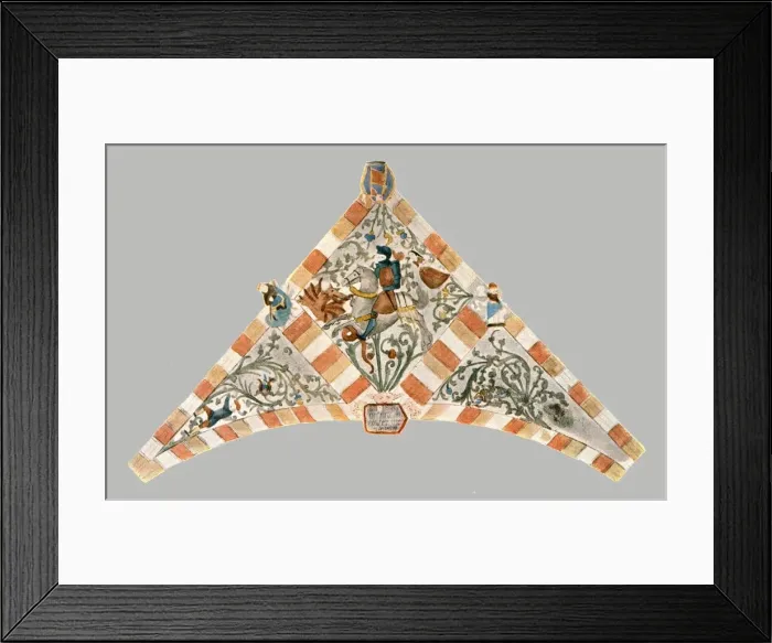 Framed Print : Decoration in St Peters Church, Bastogne, Belgium, (1928). Creator: Unknown Framed Print : Decoration in St Peters Church, Bastogne, Belgium, (1928). Creator: Unknown