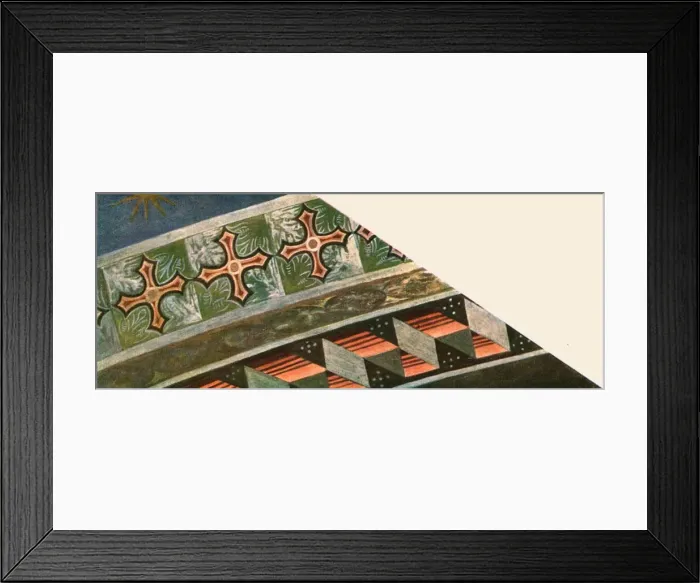 Framed Print : Decoration in the Basilica of Saint Francis, Assisi, Italy, (1928). Creator: Unknown Framed Print : Decoration in the Basilica of Saint Francis, Assisi, Italy, (1928). Creator: Unknown
