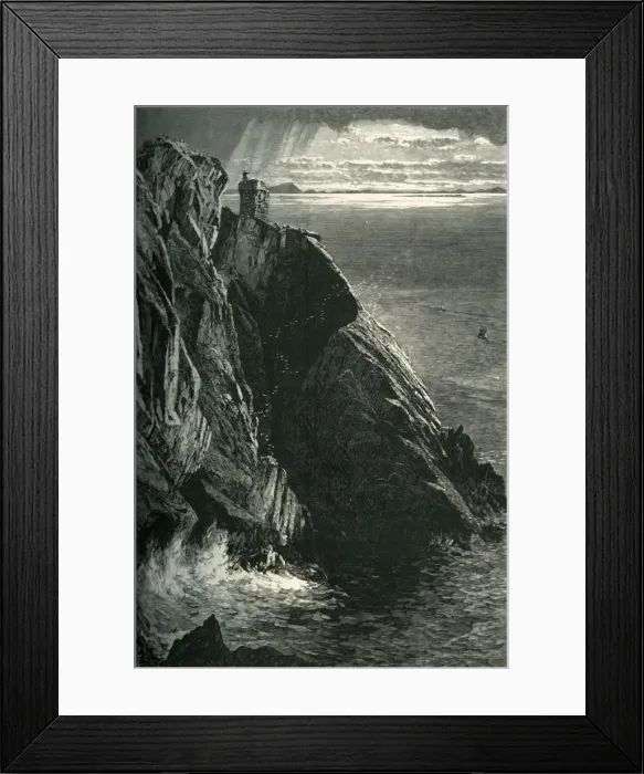 Framed Print : Carrigan Head, c1870 Framed Print : Carrigan Head, c1870