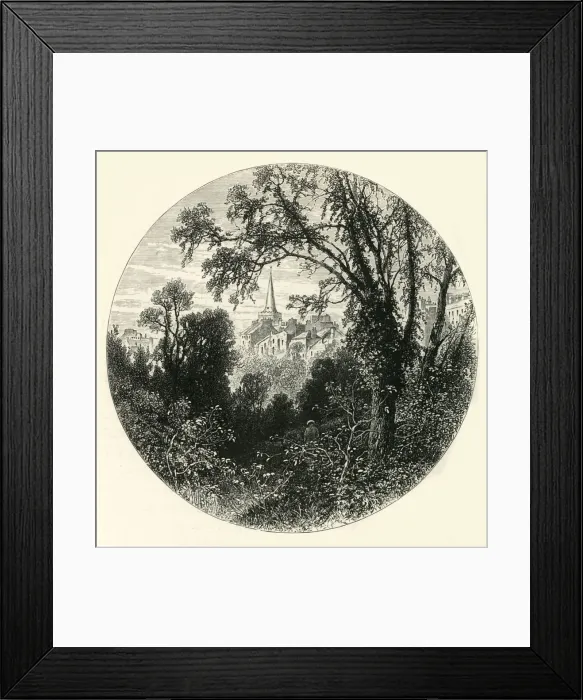 Framed Print : At Tenby, c1870 Framed Print : At Tenby, c1870