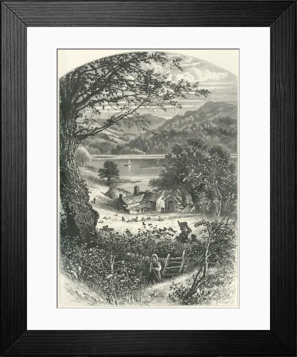 Framed Print : The Nab Cottage, c1870 Framed Print : The Nab Cottage, c1870