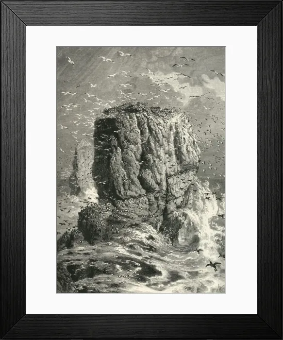 Framed Print : The Stack Rocks, c1870 Framed Print : The Stack Rocks, c1870