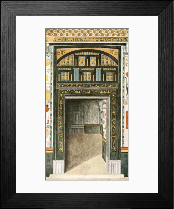Framed Print : The tomb of Puimre, Thebes, Egypt, (1928). Creator: Unknown Framed Print : The tomb of Puimre, Thebes, Egypt, (1928). Creator: Unknown