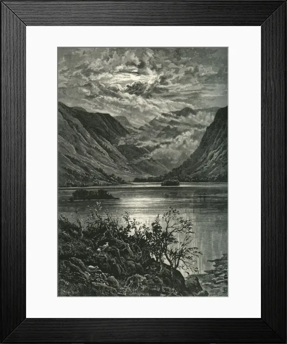 Framed Print : Ulleswater, c1870 Framed Print : Ulleswater, c1870