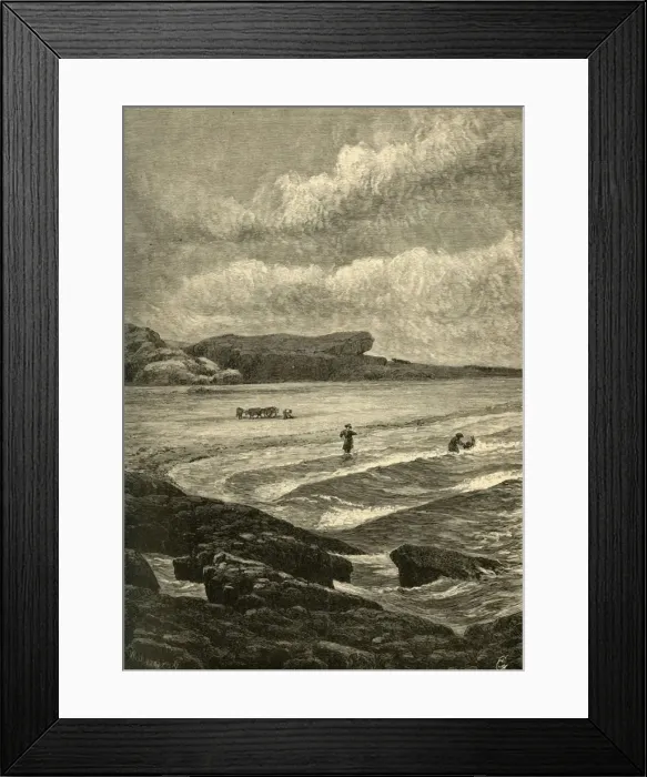 Framed Print : Berkeleys Seat. 1872. Creator: W. J. Linton Framed Print : Berkeleys Seat. 1872. Creator: W. J. Linton