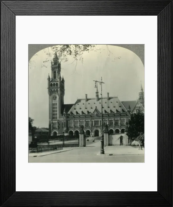 Framed Print : The Peace Palace, The Hague, Netherlands, c1930s. Creator: Unknown Framed Print : The Peace Palace, The Hague, Netherlands, c1930s. Creator: Unknown