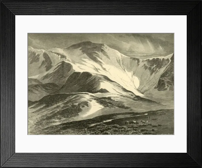 Framed Print : Summit of Grays Peak, 1874. Creator: Meeder & Chubb Framed Print : Summit of Grays Peak, 1874. Creator: Meeder & Chubb