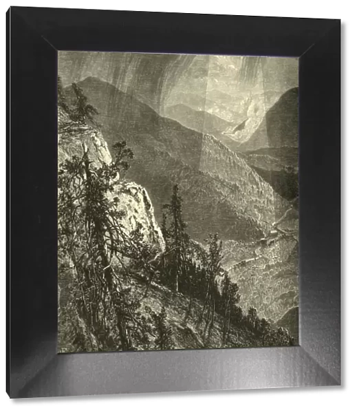Cumberland Gap, from Eagle Cliff, 1872. Creator: Harry Fenn