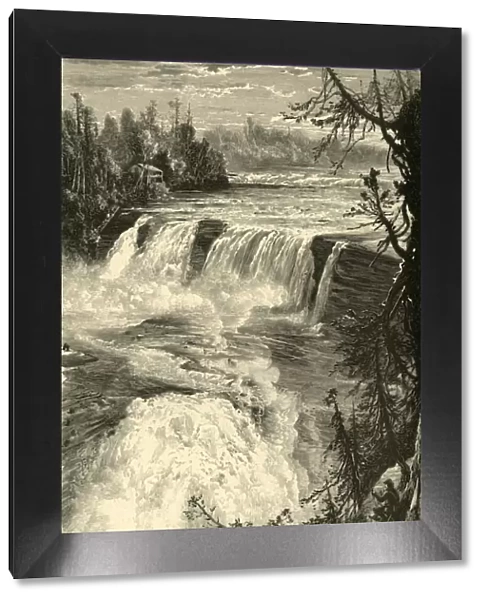General View of Trenton Falls, from East Bank, 1872. Creator: James L. Langridge