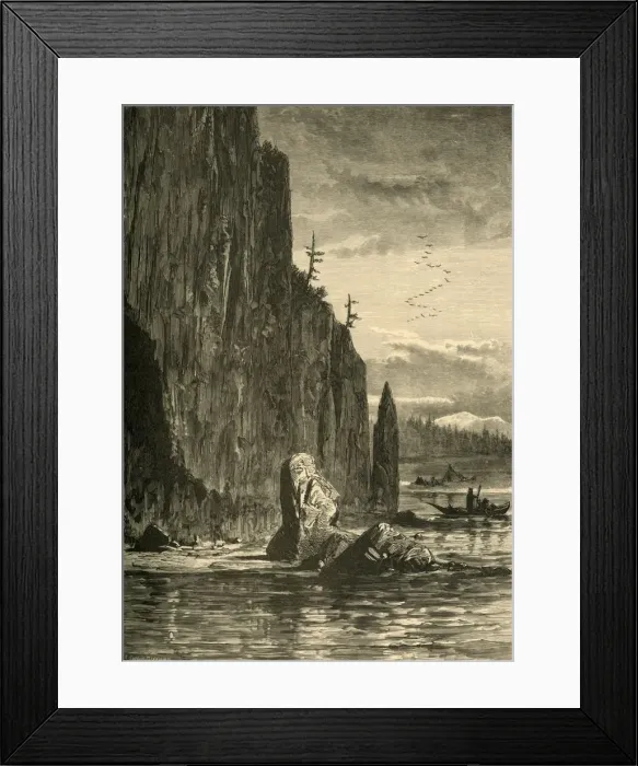 Framed Print : Cape Horn, 1872. Creator: John Filmer Framed Print : Cape Horn, 1872. Creator: John Filmer