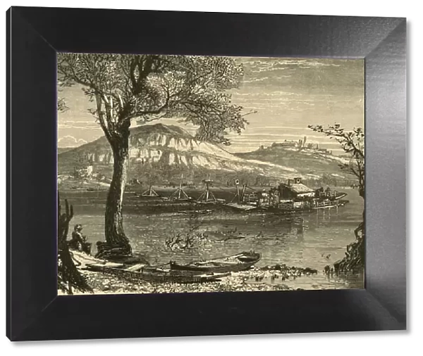 Ferry at Chattanooga, 1872. Creator: John Filmer