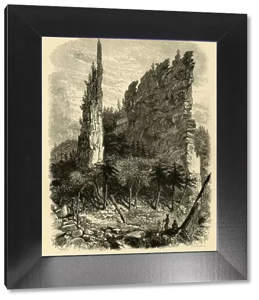 Karrs Pinnacles, 1872. Creator: William Ludwell Sheppard