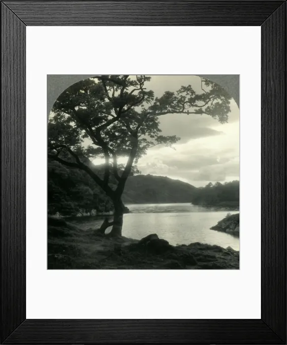 Framed Print : The Spot an Angel Deigned to Grace - Loch Katrine, Scotland, c1930s. Creator: Unknown Framed Print : The Spot an Angel Deigned to Grace - Loch Katrine, Scotland, c1930s. Creator: Unknown