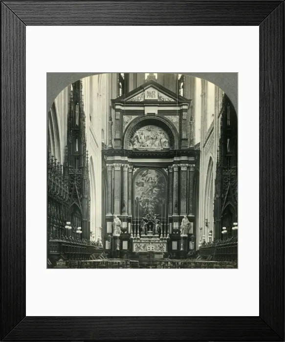 Framed Print : Rubens Assumption of the Virgin, Cathedral of Notre Dame, Antwerp, Belgium, c1930s Framed Print : Rubens Assumption of the Virgin, Cathedral of Notre Dame, Antwerp, Belgium, c1930s