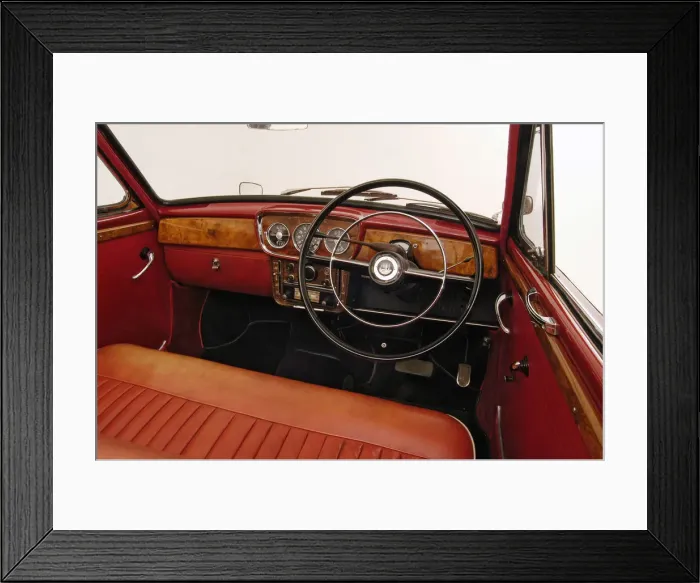 Framed Print : 1962 Singer Gazelle 1600 IIIc Convertible. Creator: Unknown Framed Print : 1962 Singer Gazelle 1600 IIIc Convertible. Creator: Unknown