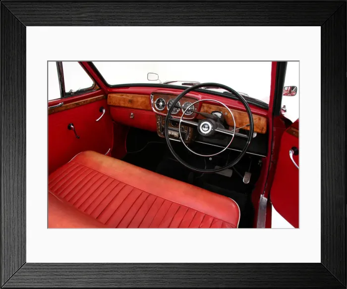 Framed Print : 1962 Singer Gazelle 1600 IIIc Convertible. Creator: Unknown Framed Print : 1962 Singer Gazelle 1600 IIIc Convertible. Creator: Unknown