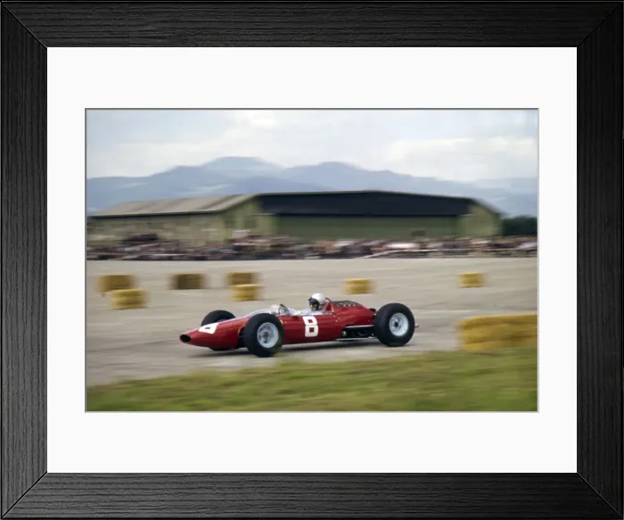 Framed Print : 1964 Ferrari 158, Lorenzo Bandini, Austrian Grand Prix winner. Creator: Unknown Framed Print : 1964 Ferrari 158, Lorenzo Bandini, Austrian Grand Prix winner. Creator: Unknown