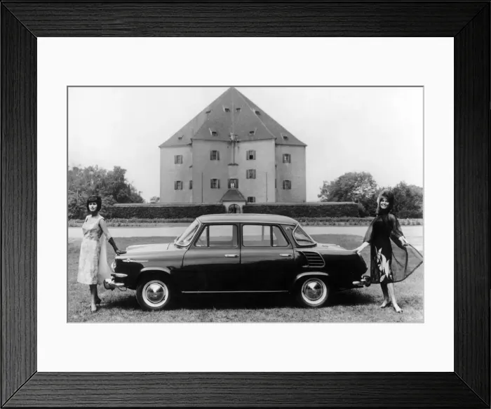 Framed Print : 1965 Skoda 1000 MB saloon. Creator: Unknown Framed Print : 1965 Skoda 1000 MB saloon. Creator: Unknown