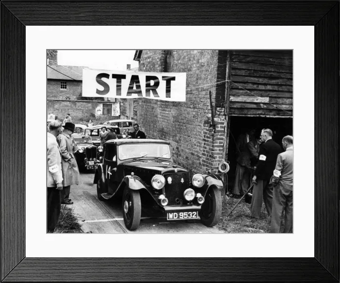 Framed Print : 1934 Skinner Special at B. A. R. C. Brunton Hill Climb 1952. Creator: Unknown Framed Print : 1934 Skinner Special at B. A. R. C. Brunton Hill Climb 1952. Creator: Unknown