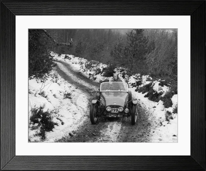 Framed Print : 1952 MG Tucker Peake special on Exeter Trial 1953. Creator: Unknown Framed Print : 1952 MG Tucker Peake special on Exeter Trial 1953. Creator: Unknown