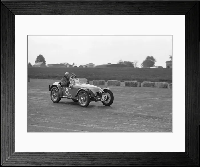 Framed Print : 1952 MG Tucker Peake special at Silverstone 1953. Creator: Unknown Framed Print : 1952 MG Tucker Peake special at Silverstone 1953. Creator: Unknown