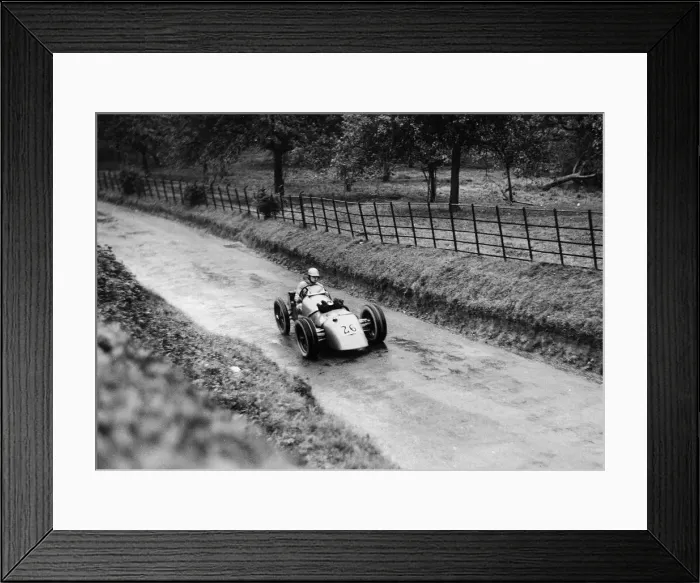 Framed Print : 1934 Dorcas Special on hill climb. Creator: Unknown