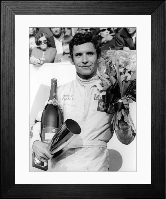 Framed Print : Racing Driver Jackie Ickx. Creator: Unknown Framed Print : Racing Driver Jackie Ickx. Creator: Unknown