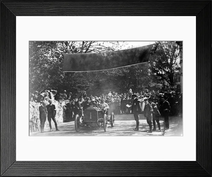 Framed Print : 1905 Star, H. G. Goodwin at Gordon Bennett Eliminating Trials. Creator: Unknown Framed Print : 1905 Star, H. G. Goodwin at Gordon Bennett Eliminating Trials. Creator: Unknown