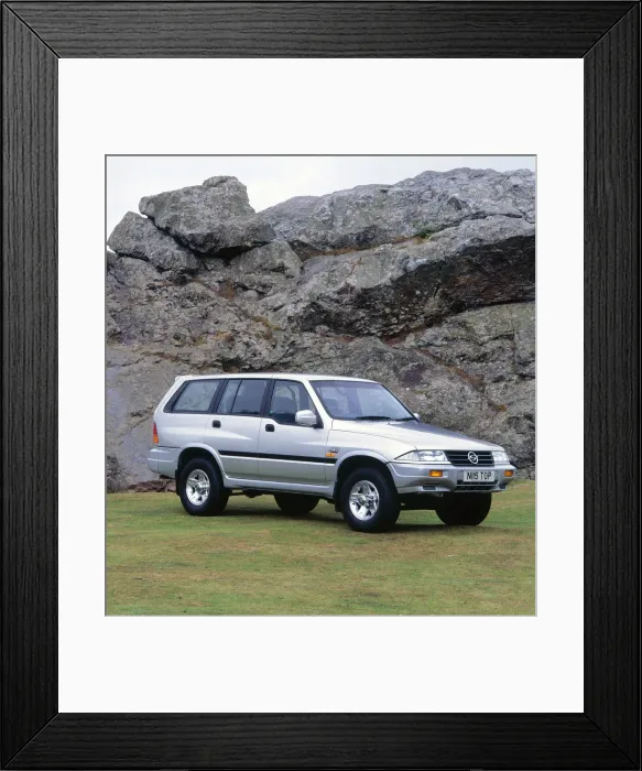 Framed Print : 1996 Ssangyong Musso. Creator: Unknown Framed Print : 1996 Ssangyong Musso. Creator: Unknown