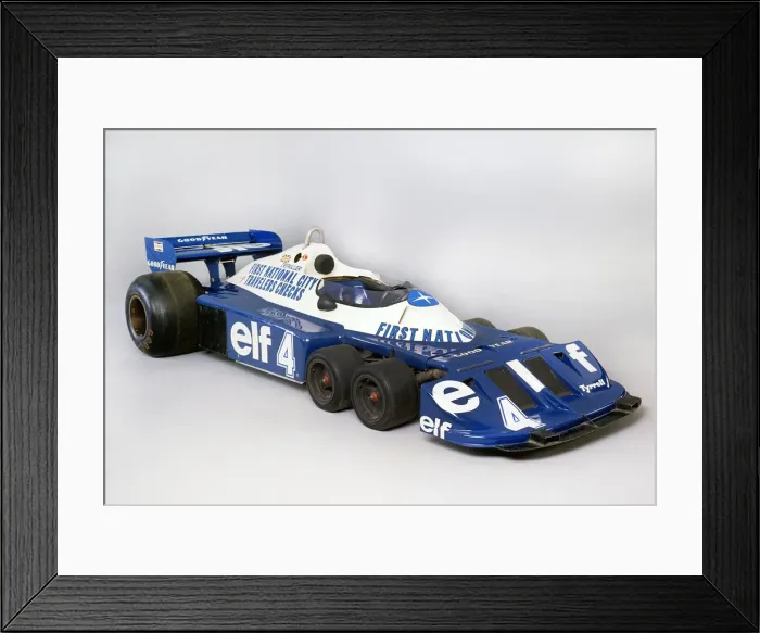Framed Print : 1977 Tyrrell Elf P34. Creator: Unknown Framed Print : 1977 Tyrrell Elf P34. Creator: Unknown