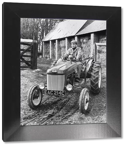 1965 BMC Mini tractor. Creator: Unknown