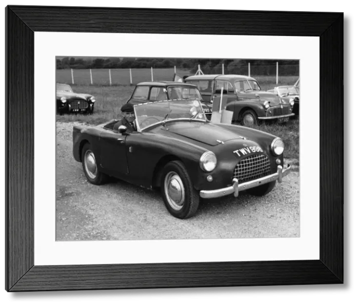 Framed Print : 1959 Turner A35 Sports. Creator: Unknown Framed Print : 1959 Turner A35 Sports. Creator: Unknown