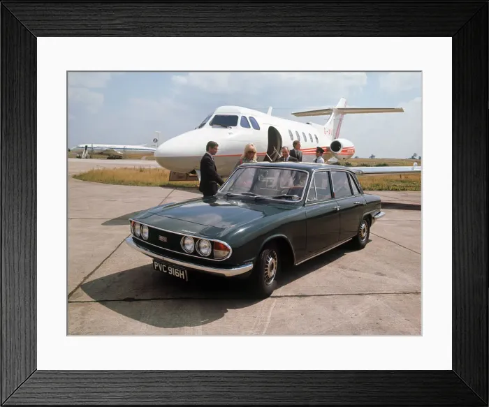 Framed Print : 1969 Triumph 2500i ( B. M. I. H. T. ). Creator: Unknown Framed Print : 1969 Triumph 2500i ( B. M. I. H. T. ). Creator: Unknown