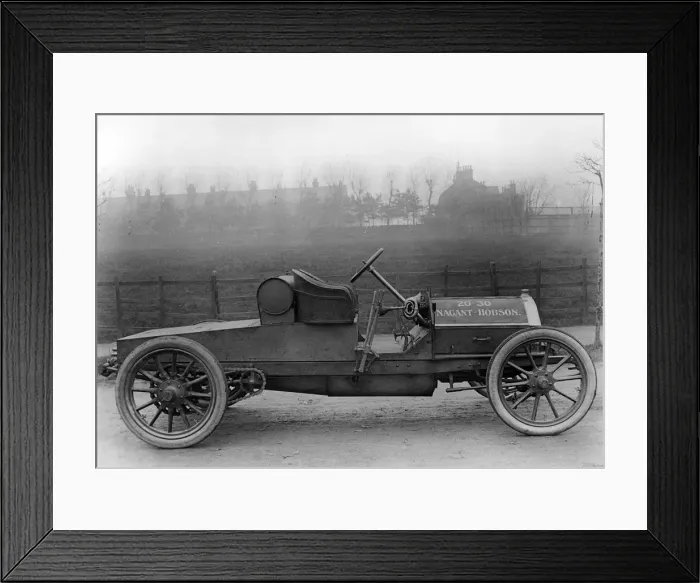 Framed Print : 1909 Nagant - Hobson 20-30hp. Creator: Unknown Framed Print : 1909 Nagant - Hobson 20-30hp. Creator: Unknown