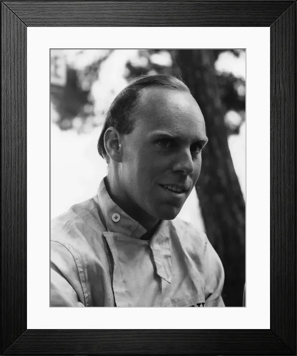 Framed Print : Racing Driver Richard Attwood. Creator: Unknown Framed Print : Racing Driver Richard Attwood. Creator: Unknown