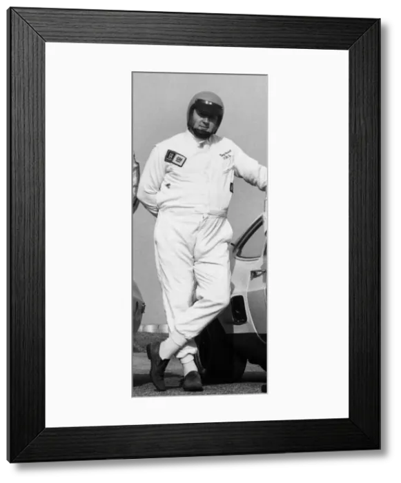 Framed Print : Racing Driver Gerry Marshall. Creator: Unknown Framed Print : Racing Driver Gerry Marshall. Creator: Unknown