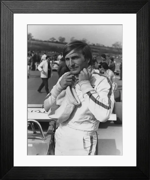 Framed Print : Racing Driver Derek Bell. Creator: Unknown Framed Print : Racing Driver Derek Bell. Creator: Unknown