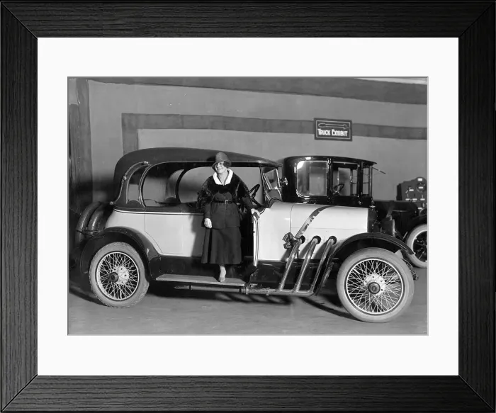 Framed Print : 1918 Velie Sport tourer. Creator: Unknown Framed Print : 1918 Velie Sport tourer. Creator: Unknown