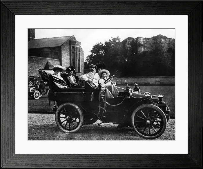 Framed Print : 1902 Wolseley 4 cylinder. Creator: Unknown Framed Print : 1902 Wolseley 4 cylinder. Creator: Unknown