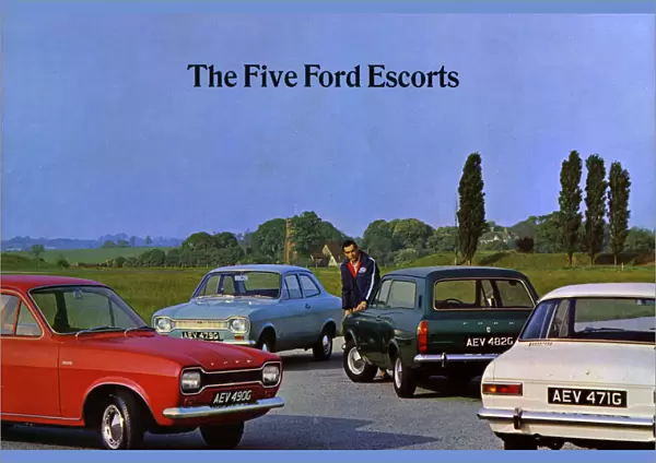 1968 Ford Escort brochure. Creator: Unknown