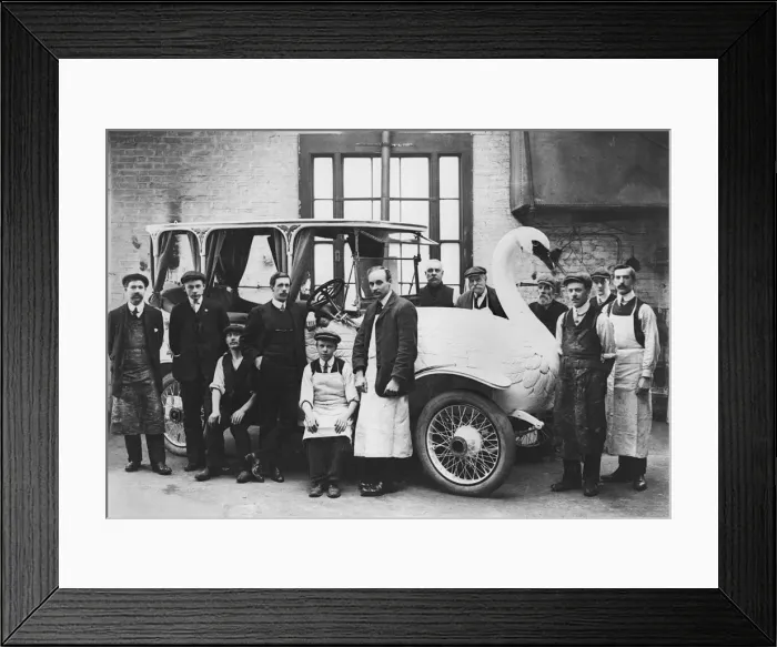 Framed Print : 1910 Brooke Special Swan Car. Creator: Unknown Framed Print : 1910 Brooke Special Swan Car. Creator: Unknown