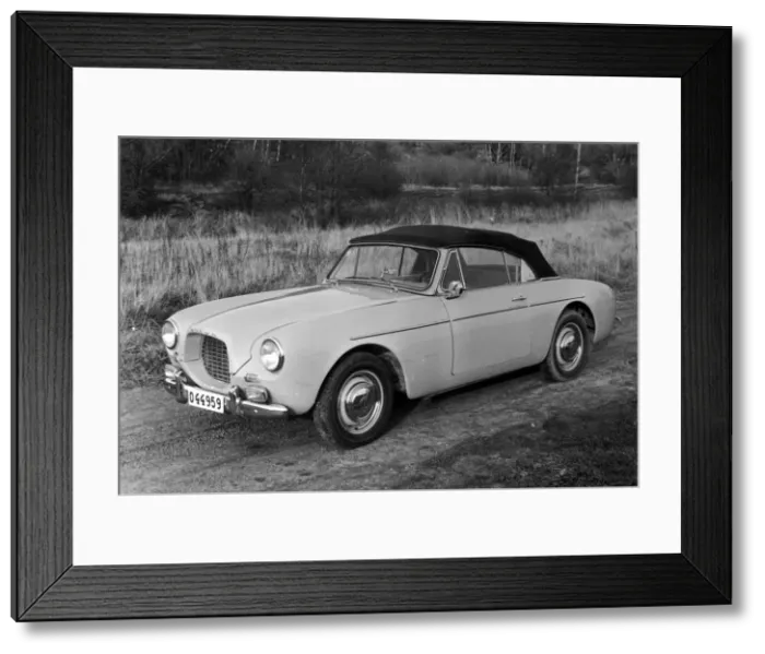 Framed Print : 1956 Volvo P1900. Creator: Unknown Framed Print : 1956 Volvo P1900. Creator: Unknown