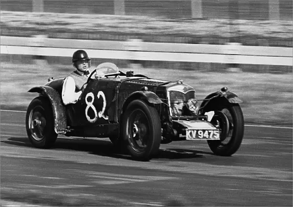 1934 Riley Imp driven by Mike Hawthorn at Goodwood. Creator: Unknown