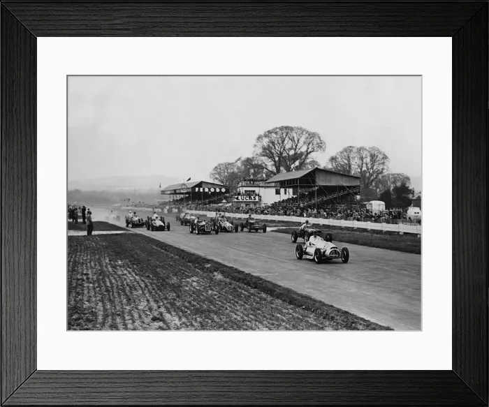 Framed Print : Cooper Bristol, Mike Hawthorn, Goodwood. Creator: Unknown Framed Print : Cooper Bristol, Mike Hawthorn, Goodwood. Creator: Unknown