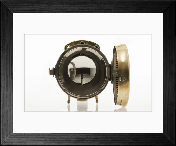 Framed Print : Acetylene gas headlamp from 1904 Daimler. Creator: Unknown Framed Print : Acetylene gas headlamp from 1904 Daimler. Creator: Unknown