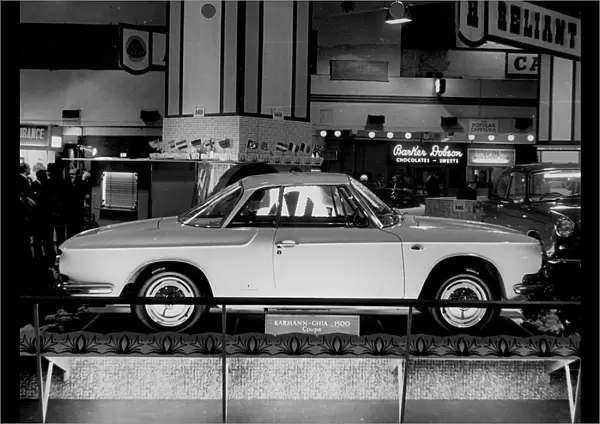 1961 Frankfurt motor show, launch of Volkswagen type 34. Creator: Unknown