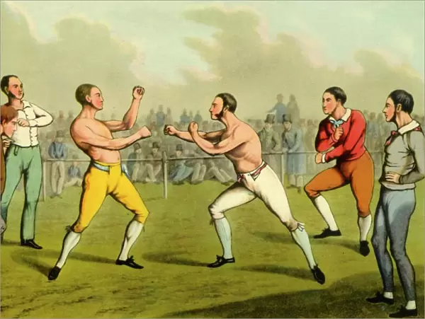 Boxing, early 19th century, (1941). Creator: Henry Thomas Alken