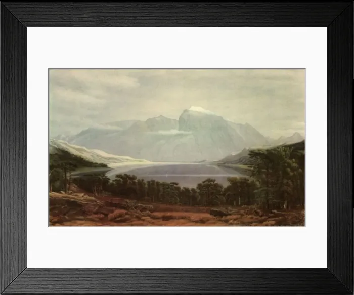 Framed Print : Ben Nevis, mid 19th century, (1946). Creator: William Turner Framed Print : Ben Nevis, mid 19th century, (1946). Creator: William Turner